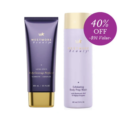Body Coverage Perfector & Body Wash - Deep Radiance/exclusive Bundle