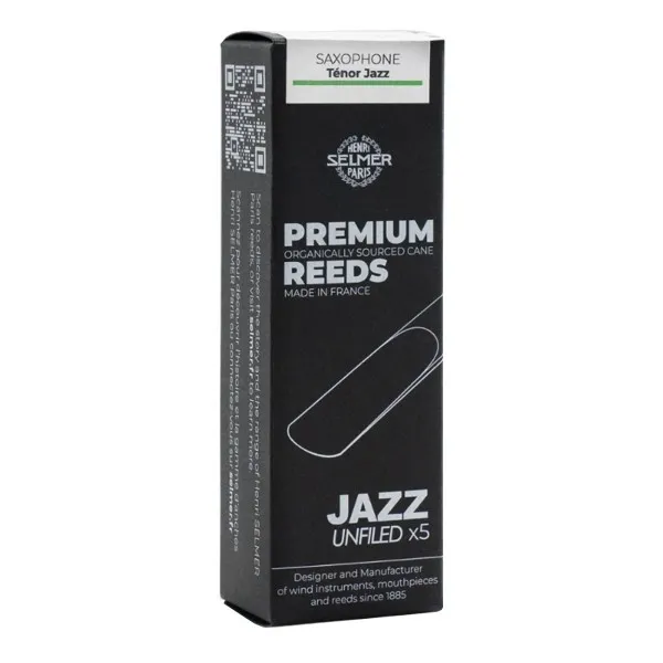 Selmer Paris Jazz Tenor Saxophone Reeds, 2.75 (5 Pack)