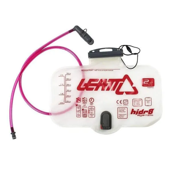 Leatt Cleantech 70oz Flat Hydration Bladder With Tube And Bite Valve