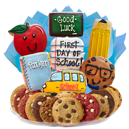 First Day Of School Boutray™ - 9 Cookie/1 Dozen