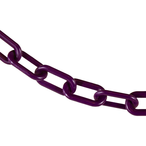 Purple Plastic Chain - 2 Inch Heavy Duty/100 Feet (reel)