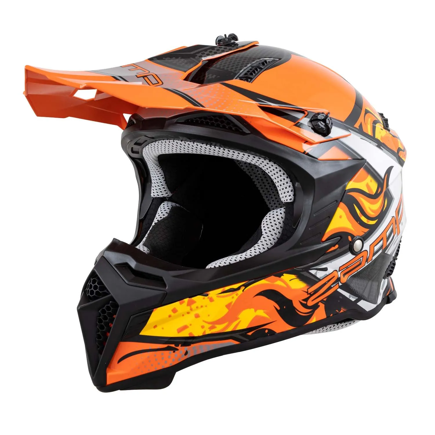 Zamp Racing Fx-4 Ece Helmet Orn Xxl