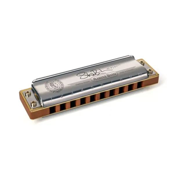 Hohner Steve Baker Marine Band Deluxe Harmonica G Major