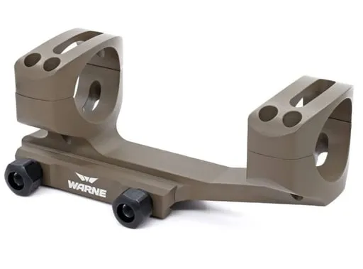 Warne Fixed Msr Mount Dark Earth 30mm Msr Height