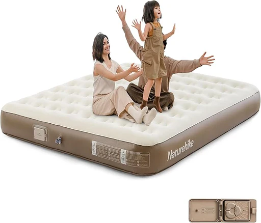 Naturehike Morning View King Air Mattress With Built-in Pump
