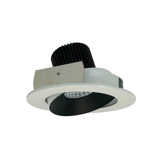 Nora Nio-4rc/10 4" Iolite Round Adjustable Cone Reflector Trim - 1000 Lumens - 4000k/haze/white