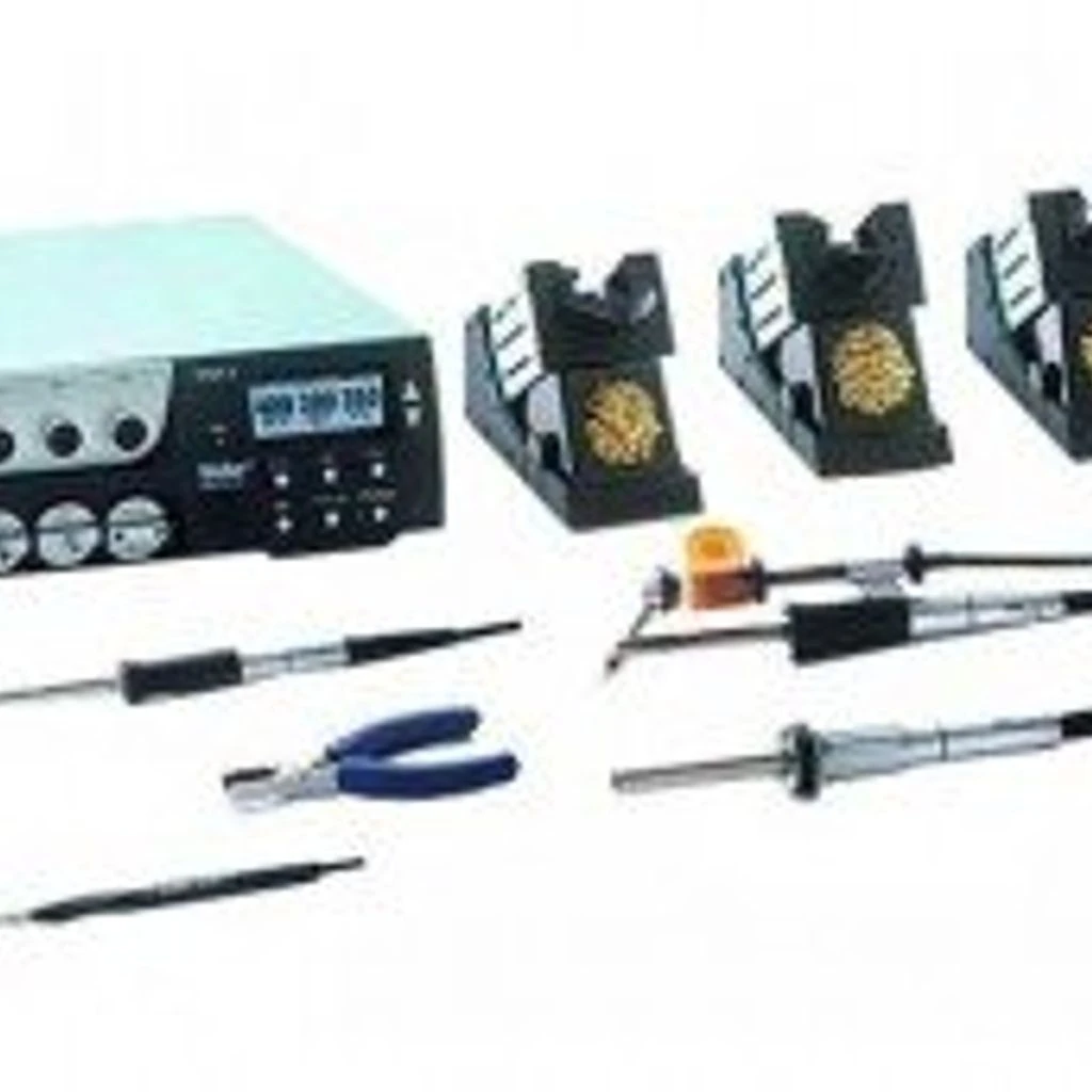 Weller Wxr3002n Three Channel Rework Station, With Wxhap200, Wxdp120 And Wxp120