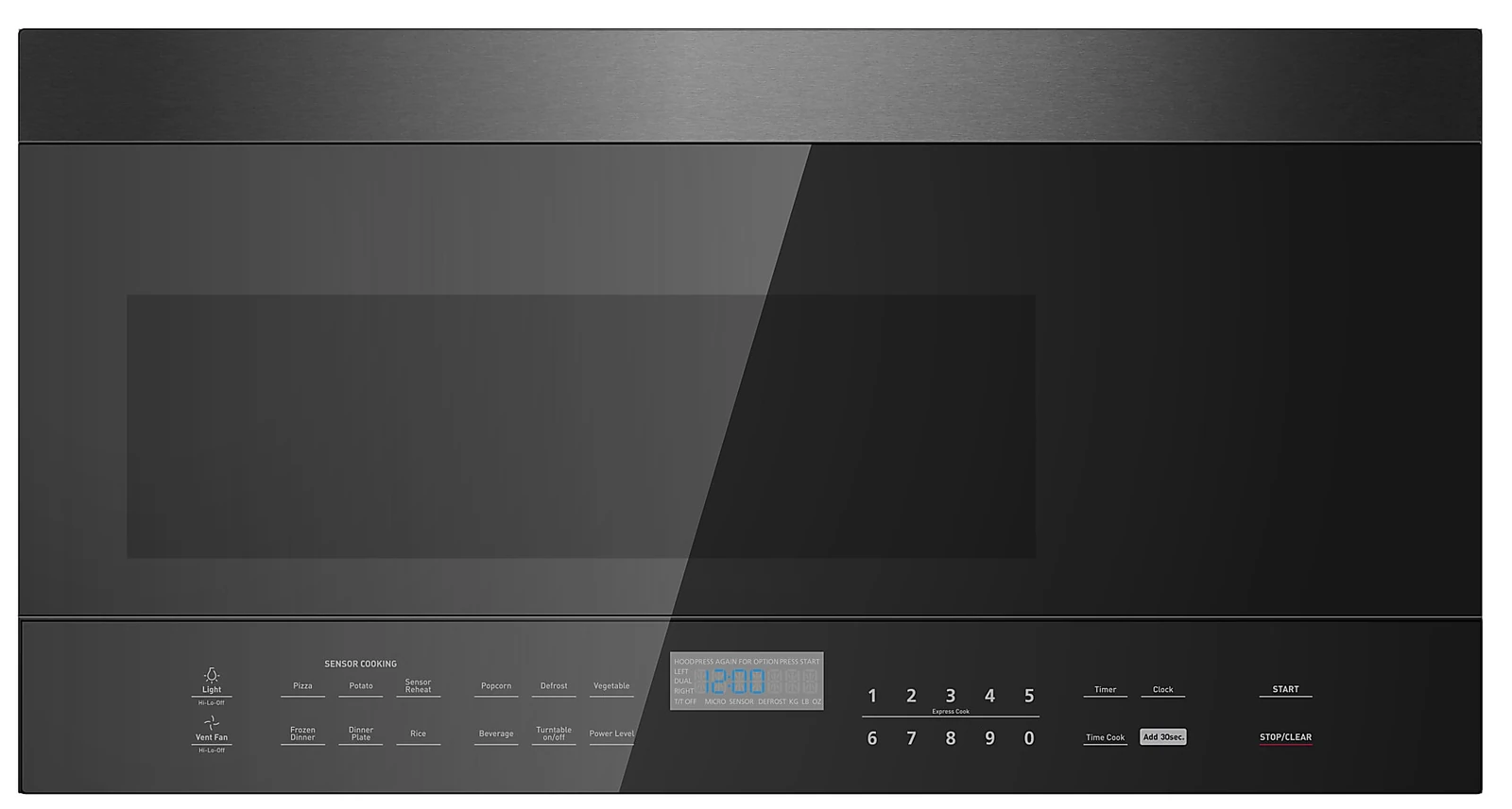 Black+decker 1.6 Cu Ft Over-the-range Microwave, Black