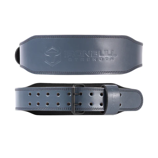 Unleash 7mm Leather Lifting Belt - Ipf Approved - Grey