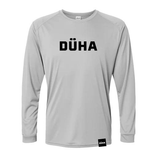 Düha Pocket Tag Performance Long Sleeve Shirt Upf 50+