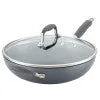 12-inch Hard Anodized Nonstick Ultimate Pan With Lid
