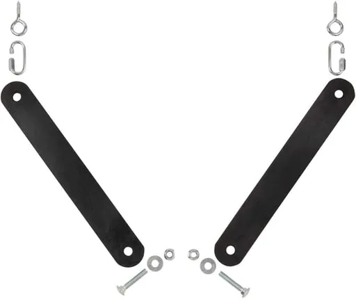 Allen Rubber Strap Gong Hanging Kit Black