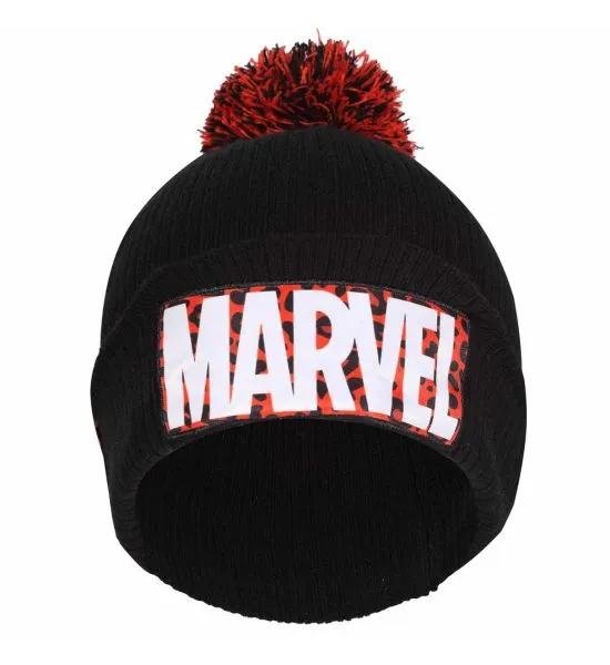 Marvel Leopard Logo Unisex Pom Beanie Preorder