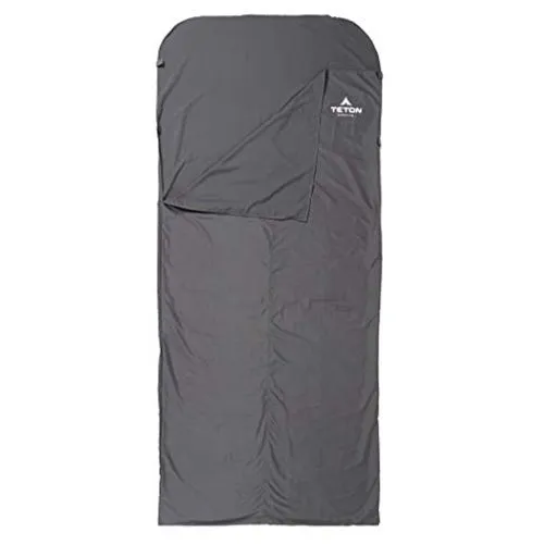 Sleeping Bag Liner A Clean Sheet Set Anywhere Right Now Xl- Black - New