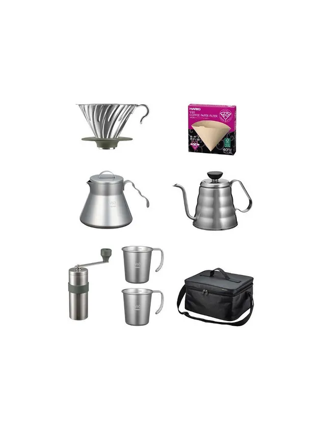 Hario Outdoor Coffee Full Set Camping (o-vocf)