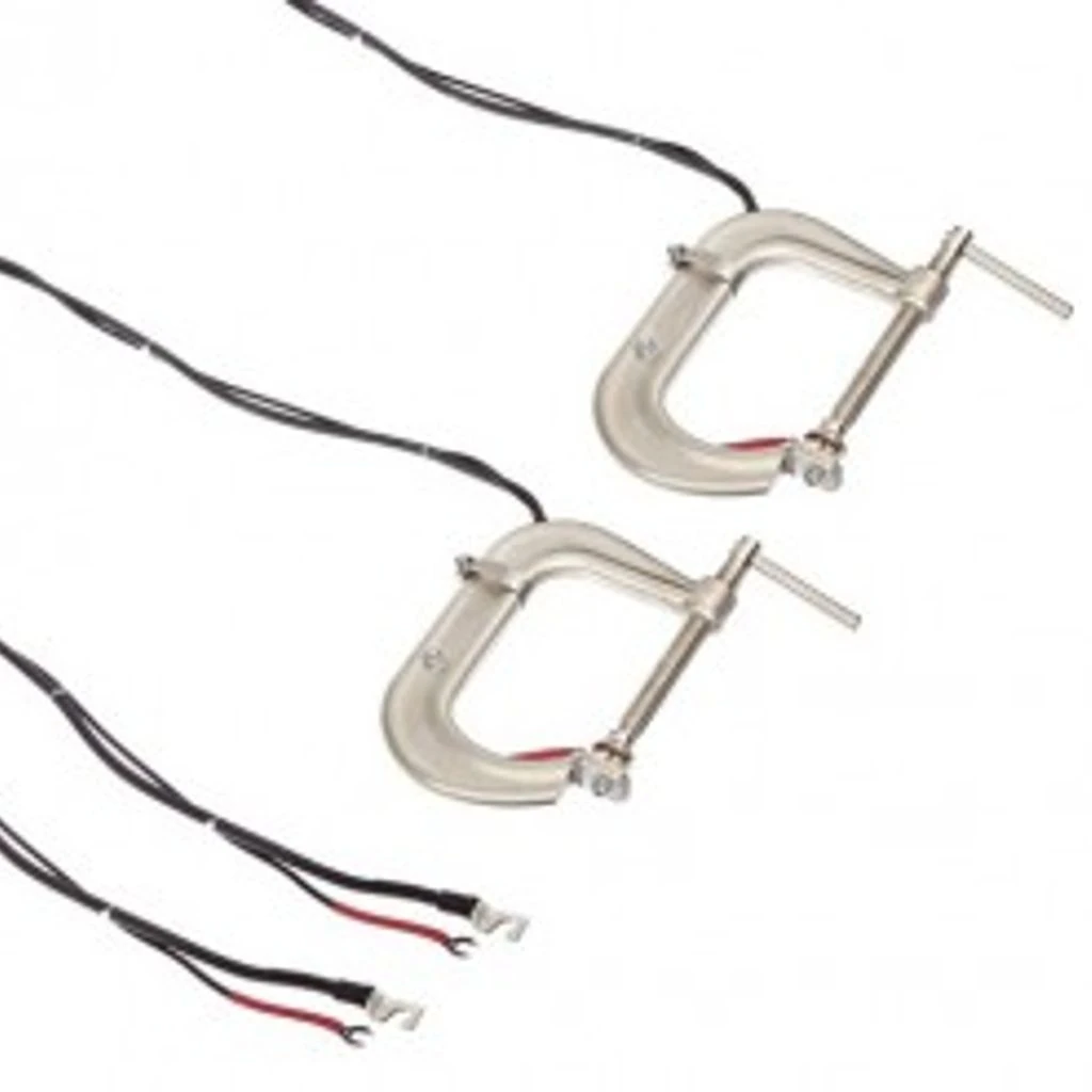 Megger 242104-2-26 Duplex Test Lead, Heavy Duty C-clamps, 26' Length