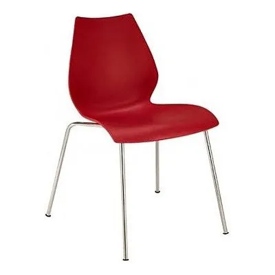 Kartell Maui Chair (set Of 2) - Navy Blue/with Arm