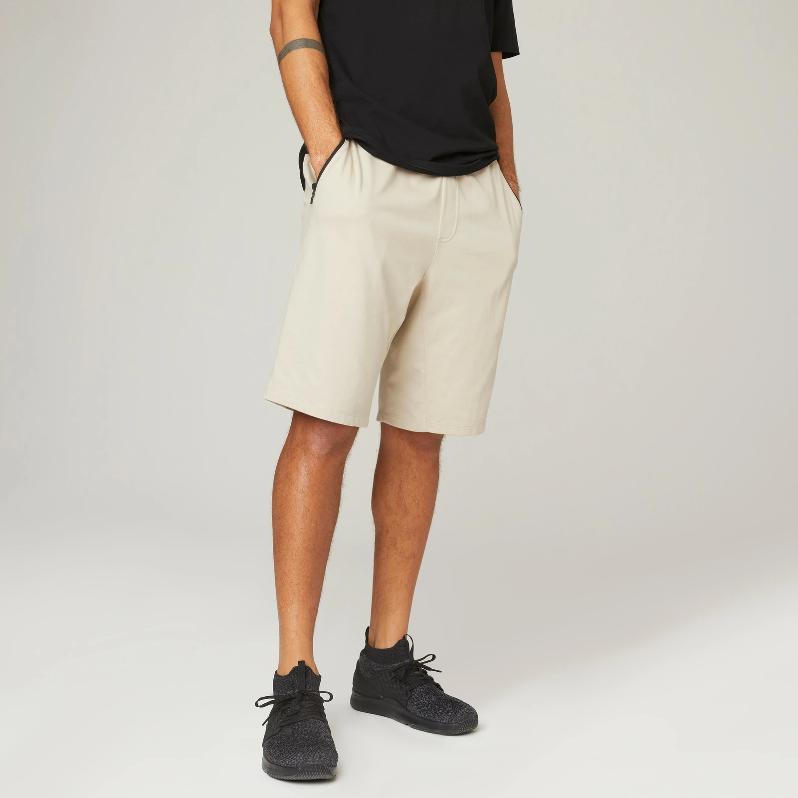 Men's Fitness Regular Shorts - Navy Blue