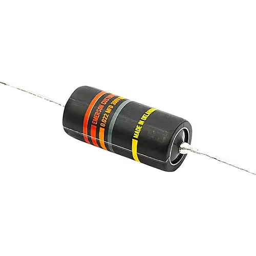 Allparts Emerson Custom Bumblebee Paper-in-oil Capacitors 0.22uf, Single