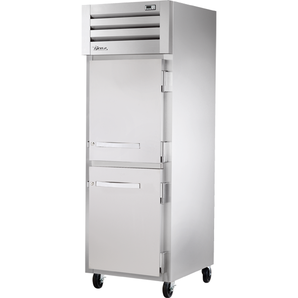 Stg1h-2hs Reach-in Solid Half Swing Door Heated Cabinet