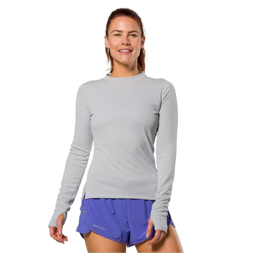 Nathan Rise Slim Fit Reflective Trim Long Sleeve Thumb Hole Tops