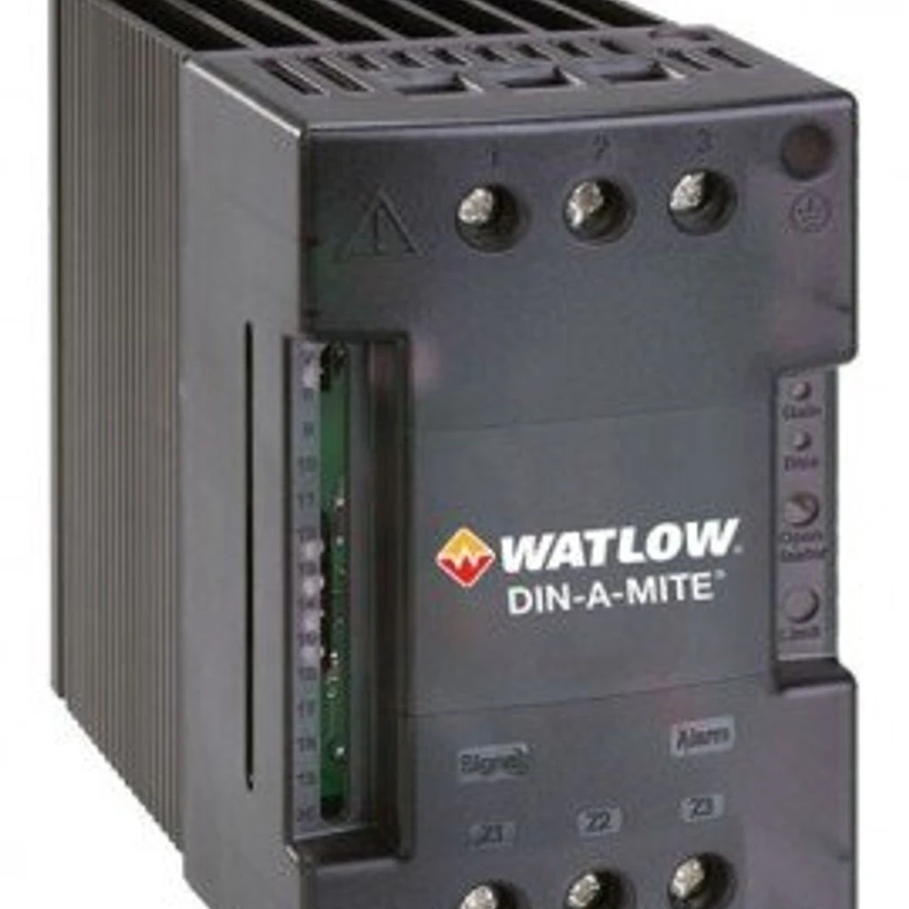 Watlow Din-a-mite C Three-phase Scr Power Controller, 277 To 600 V Ac/600 V Ac, 4 To 20 Ma Dc Input