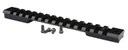 Warne 7675m Winchester Model 70 Mountain Tech Tactical Rail Black Anodized Short Action 0 Moa