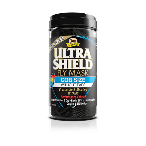 Absorbine Ultrashield Fly Mask Without Ears - Cob