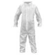 Sas Safety 6965 Breathable Sms Hooded & Booted Coveralls - Xx-large, White