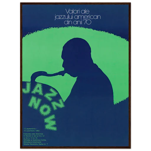 Valori Ale Jazzului American Din Anii ’70 Art Print