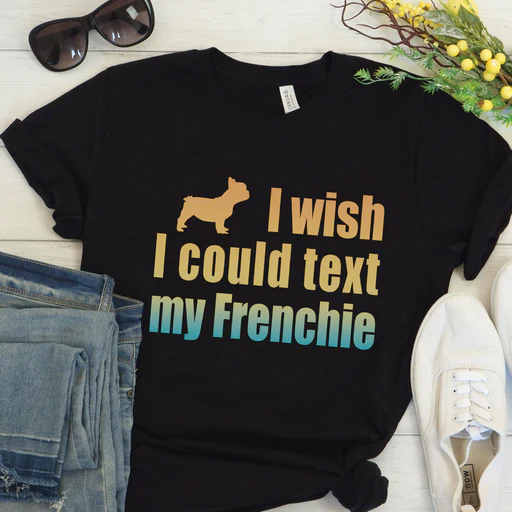Frenchie Conversation - Unisex T-shirt - Dark Heather/xl