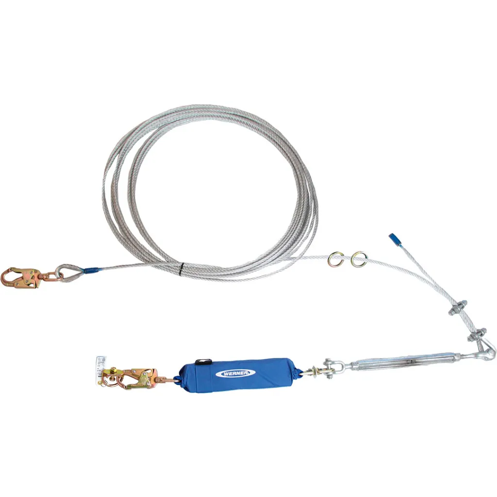 Werner 30 Feet Cable Horizontal Lifeline Assembly