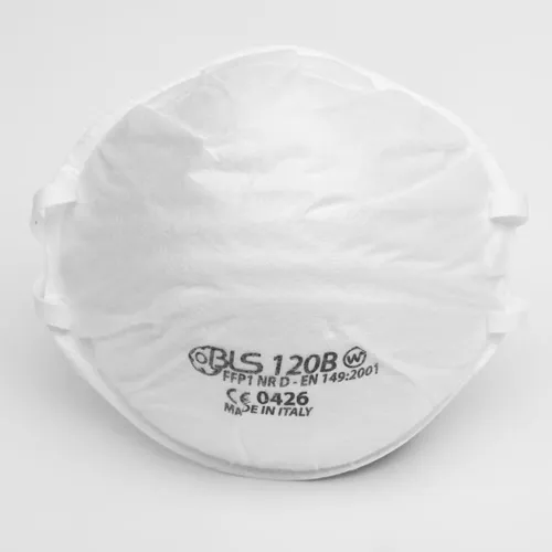 Used Bls 120b Ffp1 Nr D Cup Shape Disposable Face Mask, 20-pack