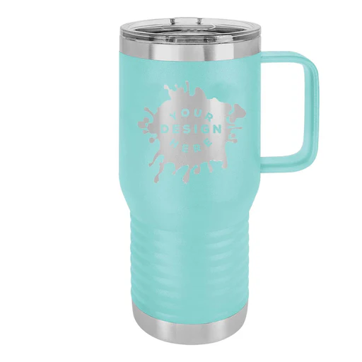 Custom-engraved Polar Camel Vacuum Insulated Travel Mug With Slider Lid 20 Oz.