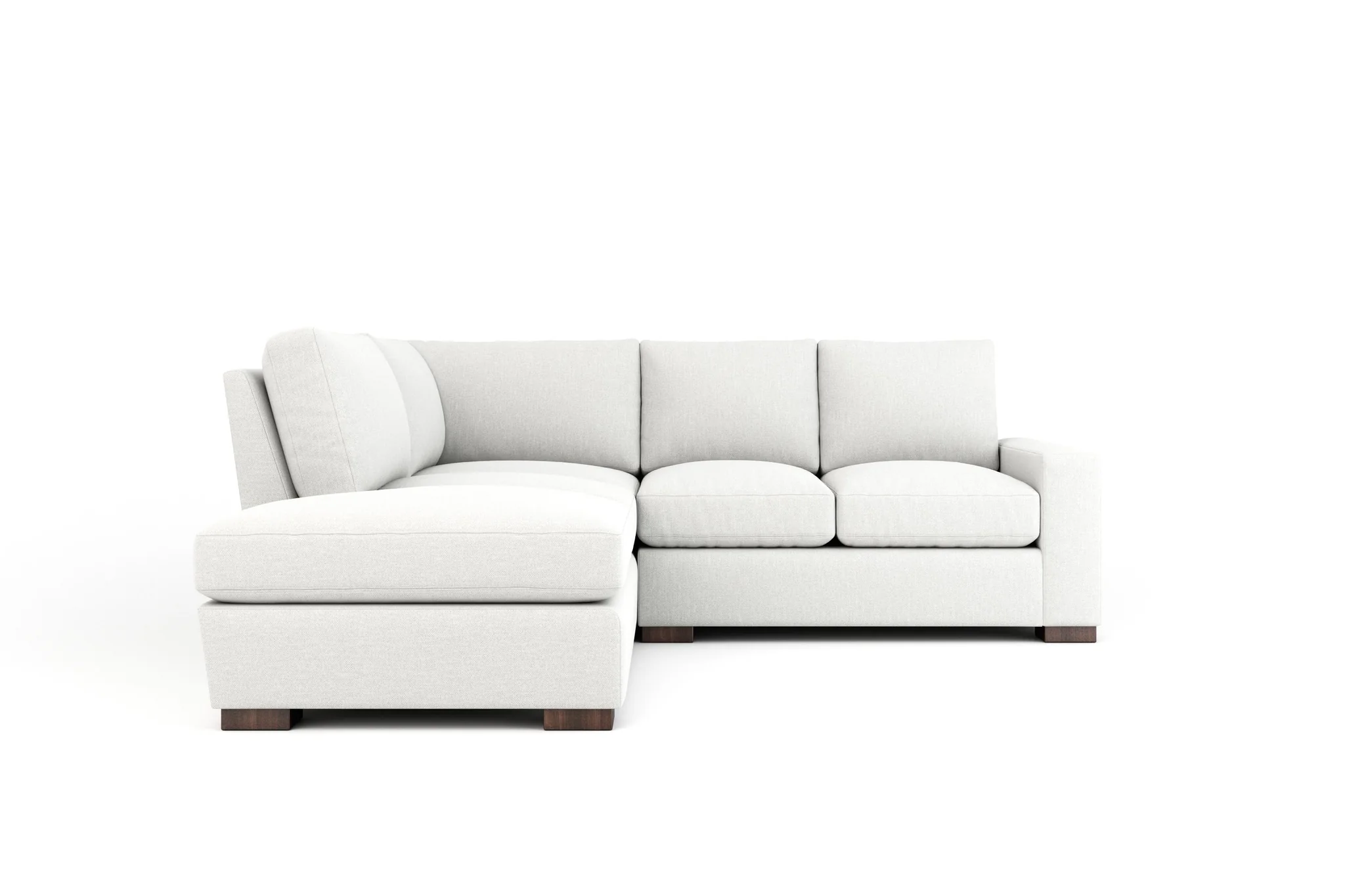 Yosemite Sectional With Bumper (96" X 96", Bumper On Left) - Performance/structured Package/honey