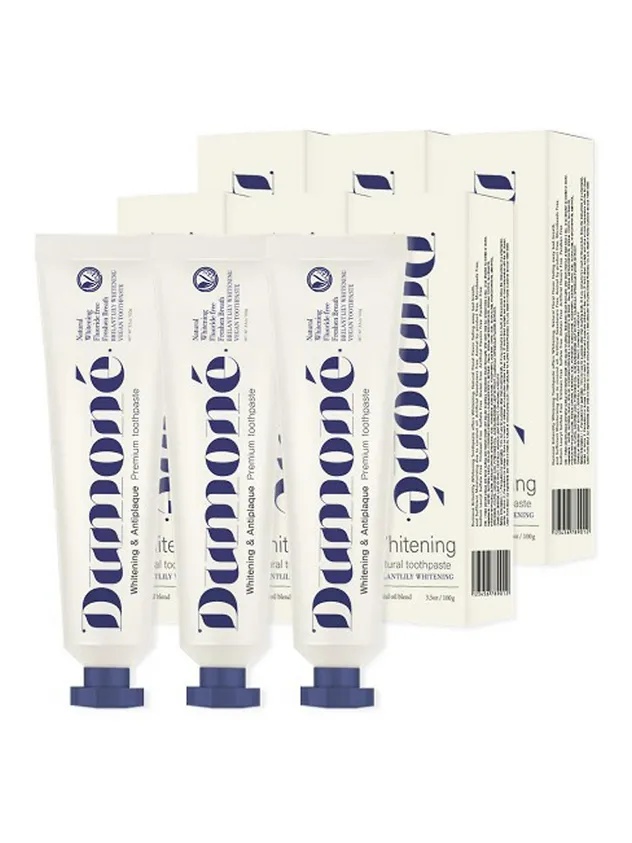 Duomone Brillant Lily Toothpaste 100g*6 Pieces [white]