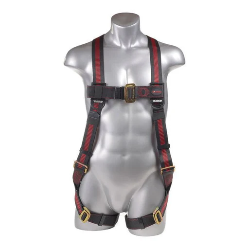 Kapture 5 Point Elite Full Body Harness - Dorsal D-ring - Pull Thru Legs - All Sizes