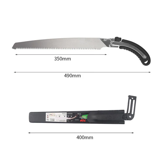 Pruning Saw With Detachable Blade & Safety Sheath - Silver