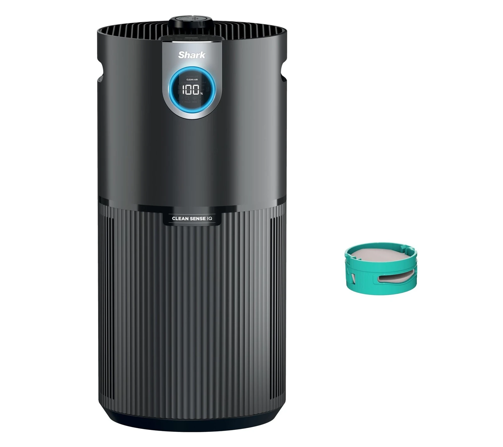 Shark Clean Sense Max Hepa Tower Air Purifier, Wifi Enabled, Charcoal Grey (hp232)