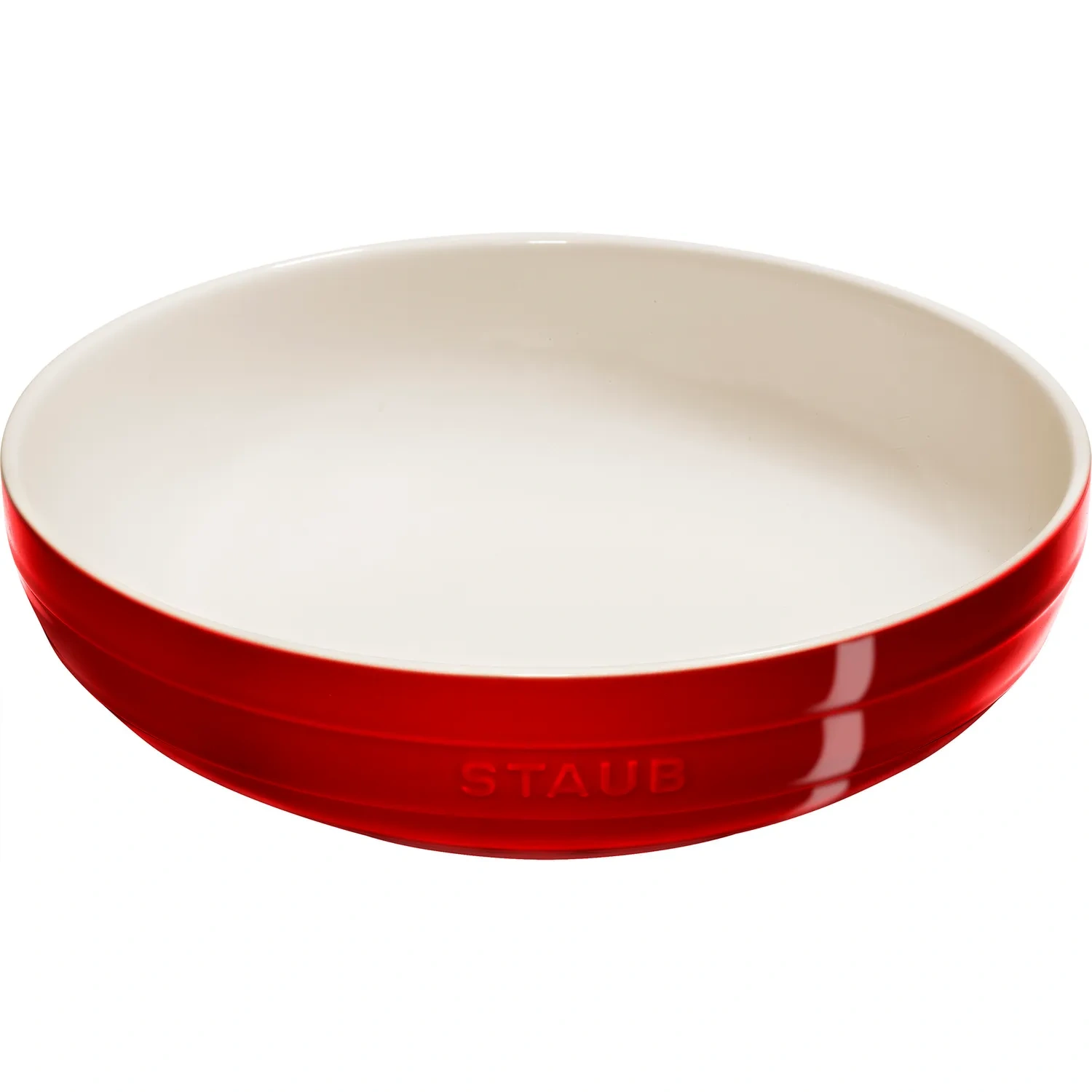 Staub Ceramic Shallow Serving Bowl, 11"