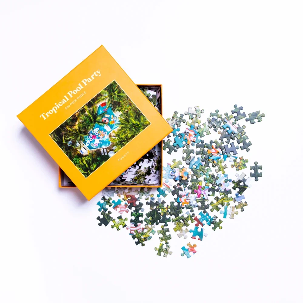Pool Party 500 Piece Puzzle