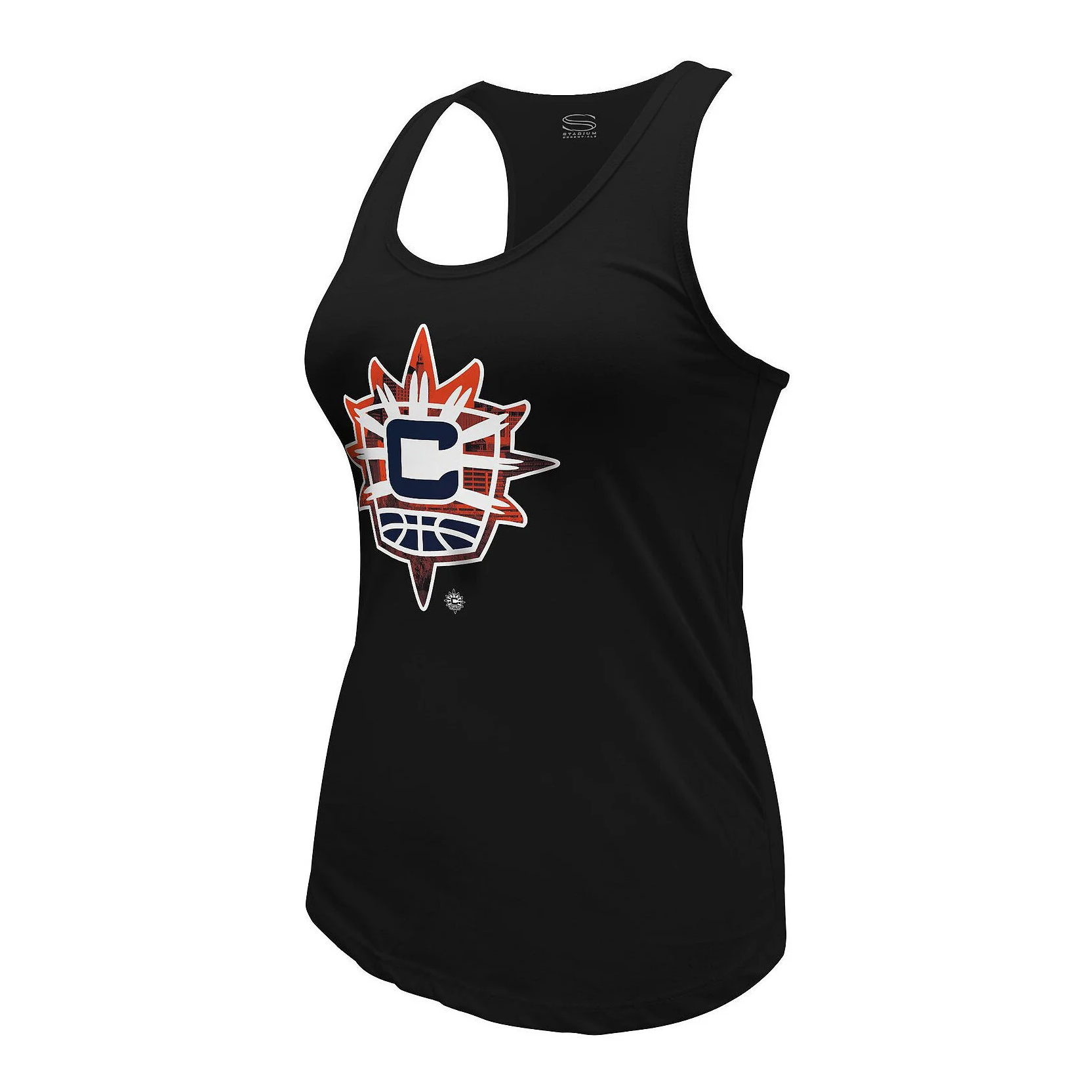 Women\u2019s Stadium Essentials Black Connecticut Sun City View Tank Top