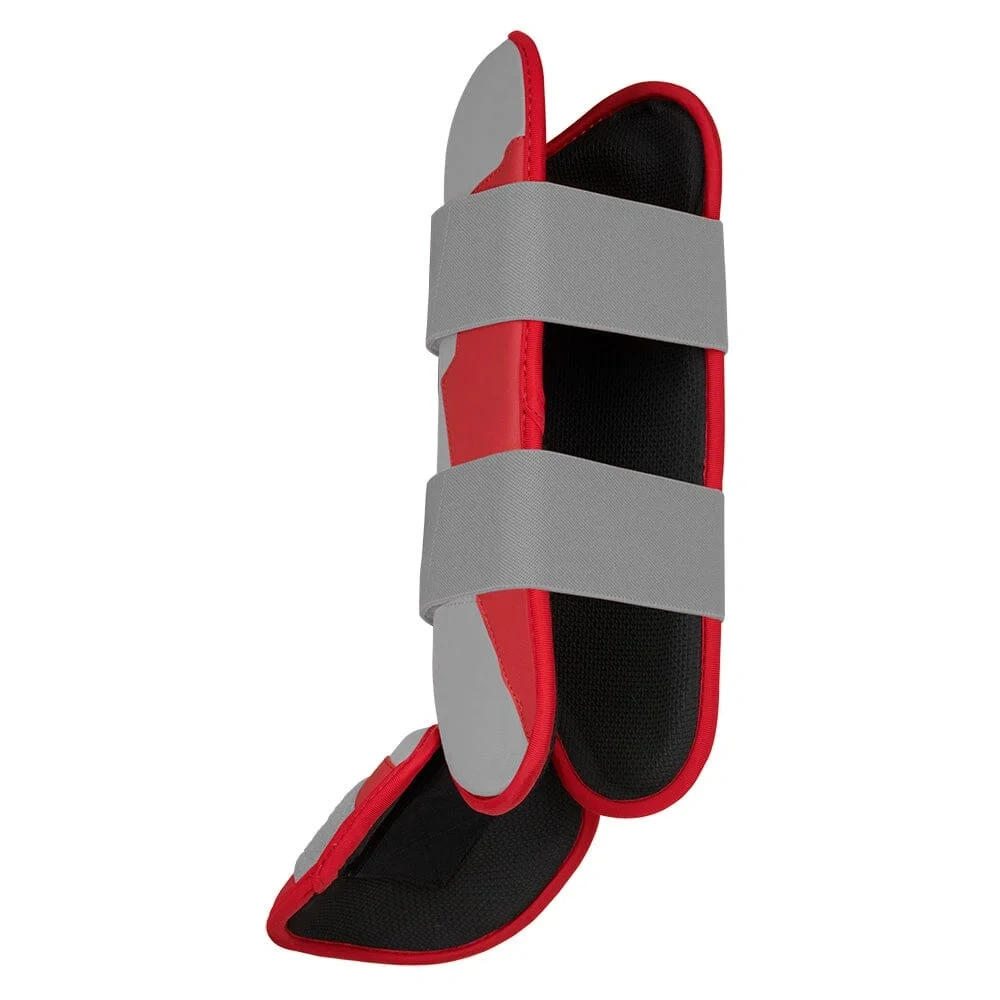 Grey Series Leg Guard - Red - Adlt