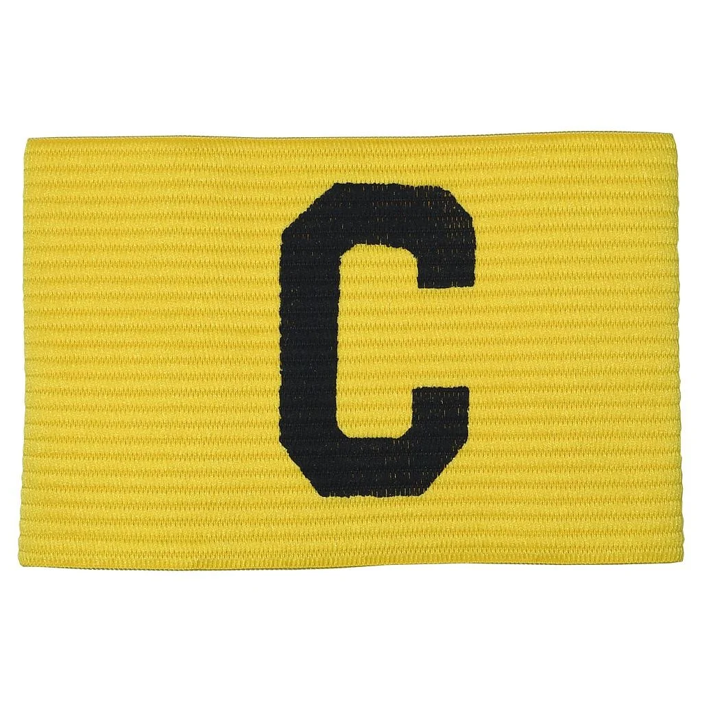Precision Big C Captains Armband - Yellow