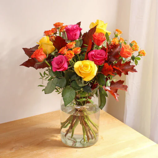 Autumn Roses - Large