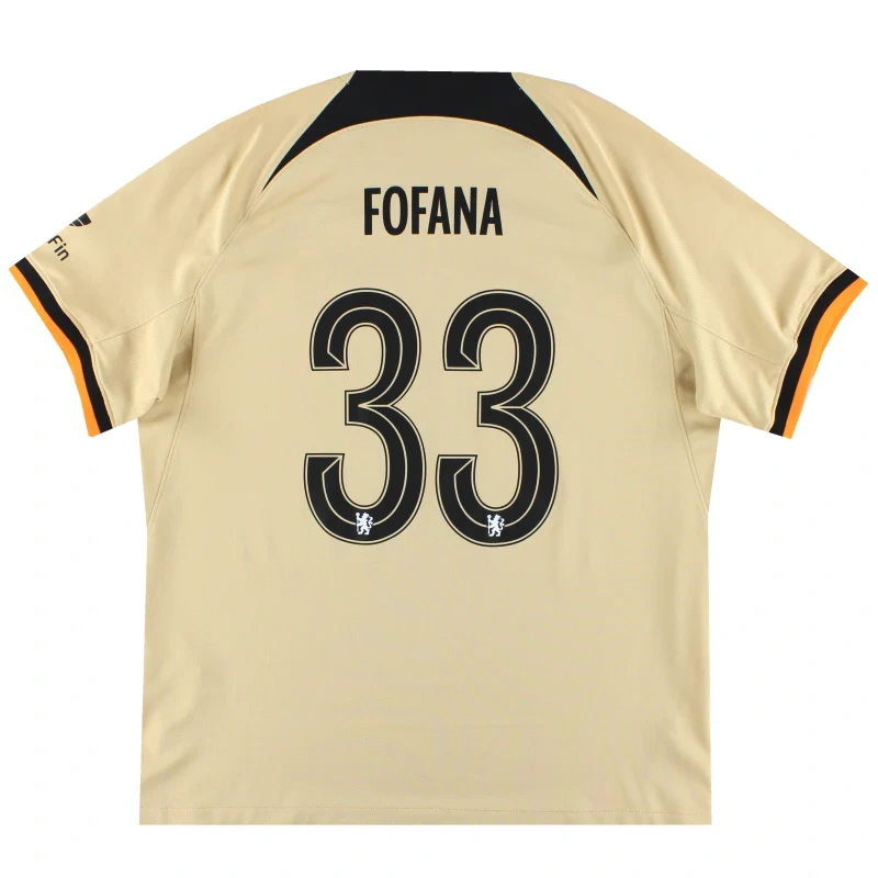 2022-23 Chelsea Nike Third Shirt Fofana #33 *mint* Xl