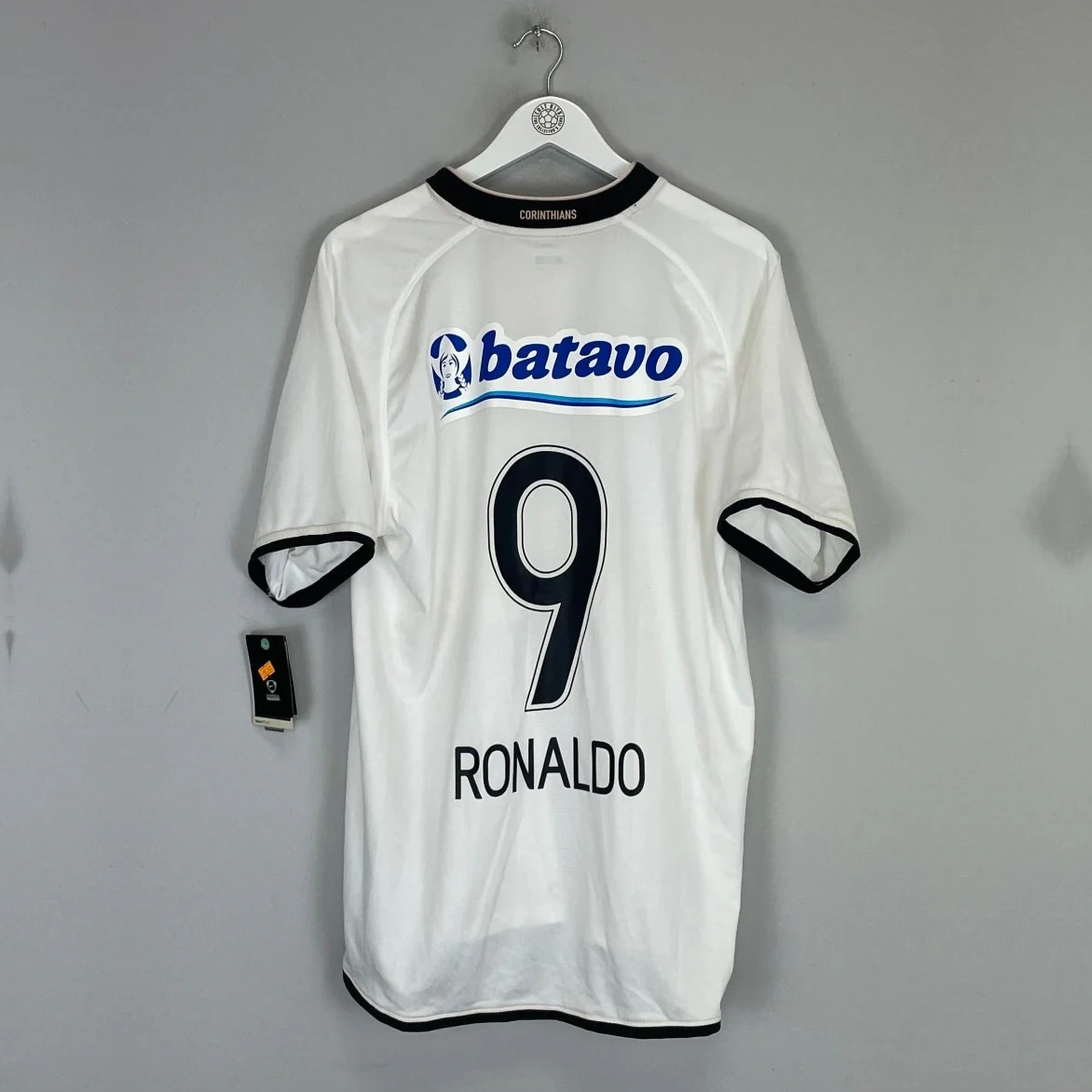 2009/10 Corinthians Ronaldo #9 *bnwt* Home Shirt (l) Nike