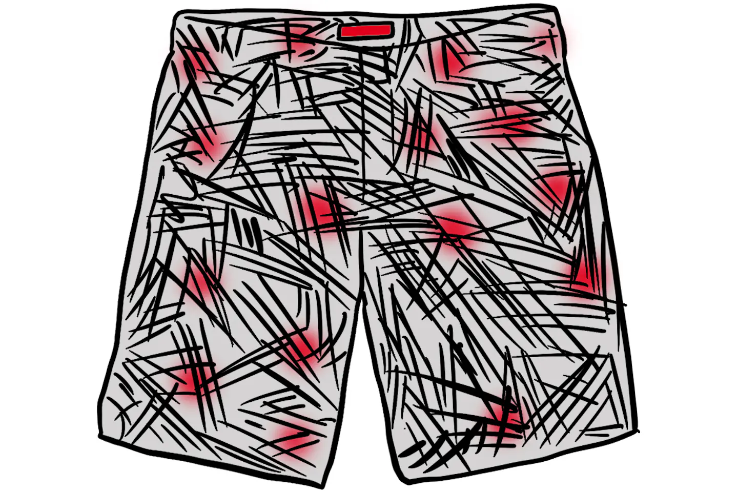 Supreme Nails Lavoro Corto Rosso Uomo - Ss20