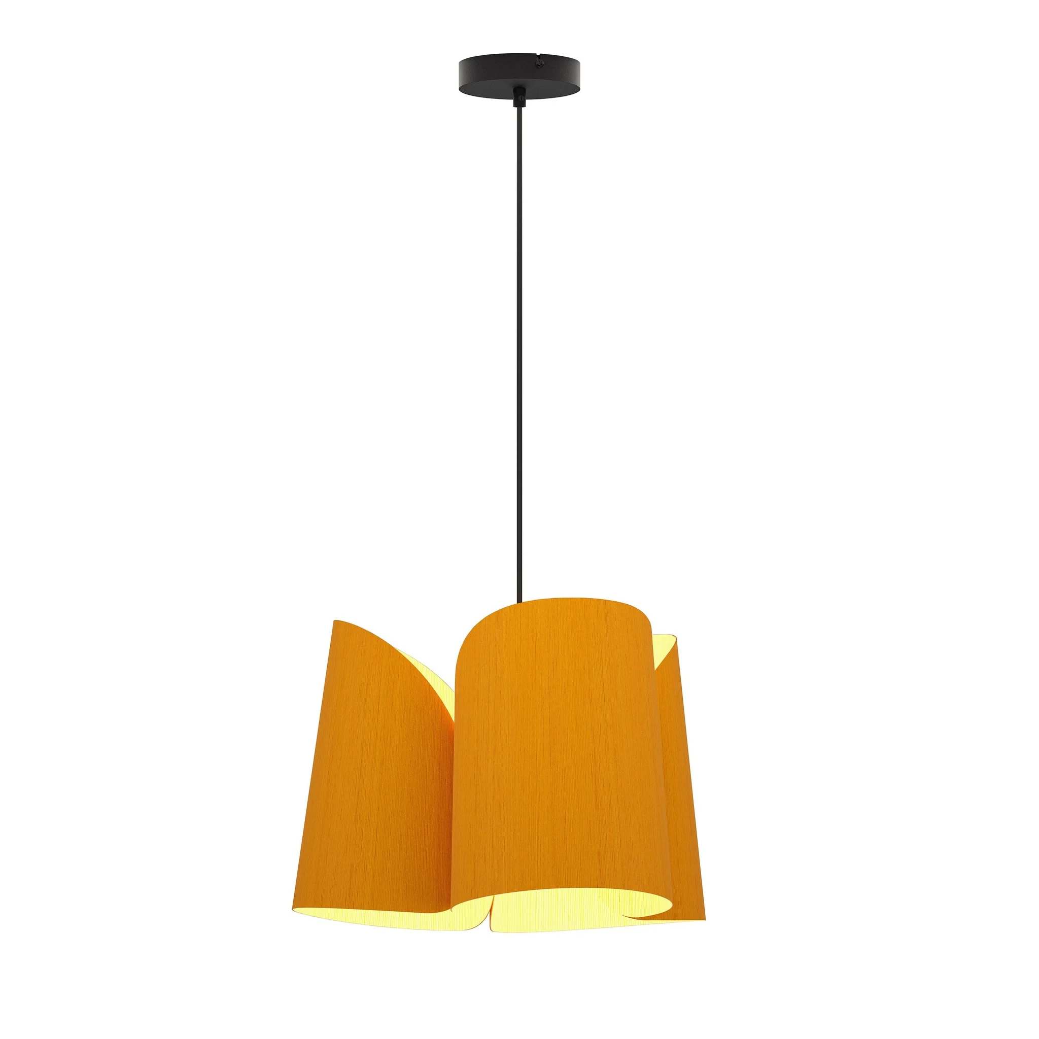 Julieta Pendant Light - Ocher / Ash/small: 18.1 In Width