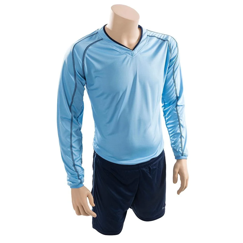 Precision Marseille Shirt & Short Set Junior - Sky/navy